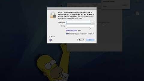 Screencast - Mac OS Encrypted Disk Images