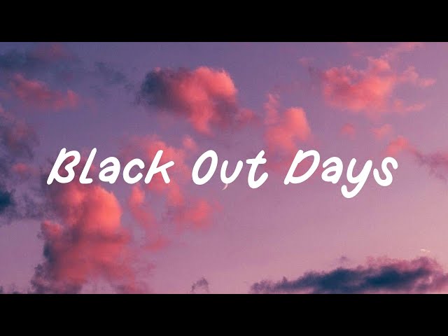 Ian Asher - Black Out Days (Stay Away) (Lyrics)
