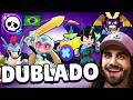NOVO BRAWL TALK DUBLADO em PT - BR! 3 BRAWLERS E BOKU NO HERO ACADEMIA!