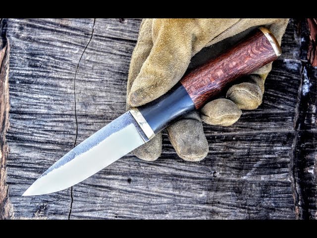 ROG Puukko Knife and Sheath - an all around woods & home knife