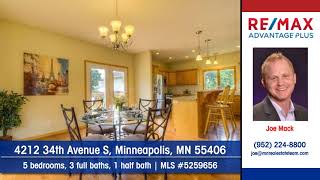 Homes for sale 4212 34th Avenue S Minneapolis MN 55406 RE/MAX Advantage Plus