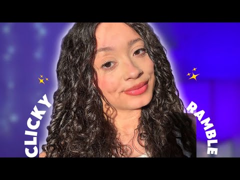 ASMR- 1 HOUR CUPPED CLICKY WHISPER RAMBLE ✨