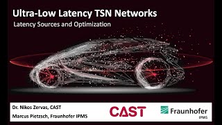 CAST Ultra Low Latency TSN Networks Webinar