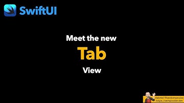 Meet the new Tab view in SwiftUI