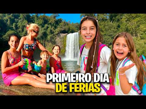 TUDO QUE FIZEMOS 24 H NO PRIMEIRO DIA DE FÉRIAS DA HELENA!