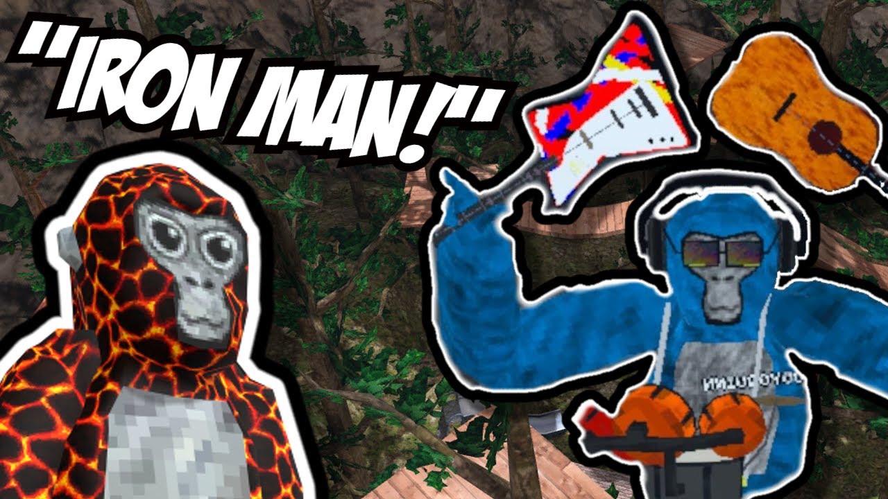 Игра на гитаре с тегом гориллы в общественных вестибюлях 🤘 Часть 2