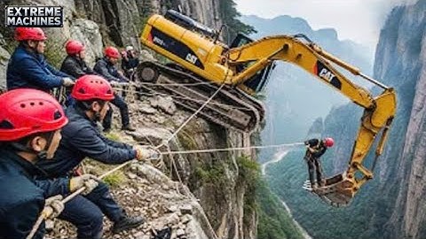 Jaw-Dropping Excavator Operator Skills So Crazy You’d Think They’re Fake | Heavy Equipment Fails #5