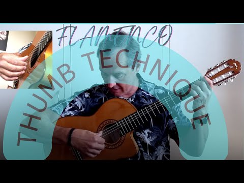 Flamenco thumb exercise