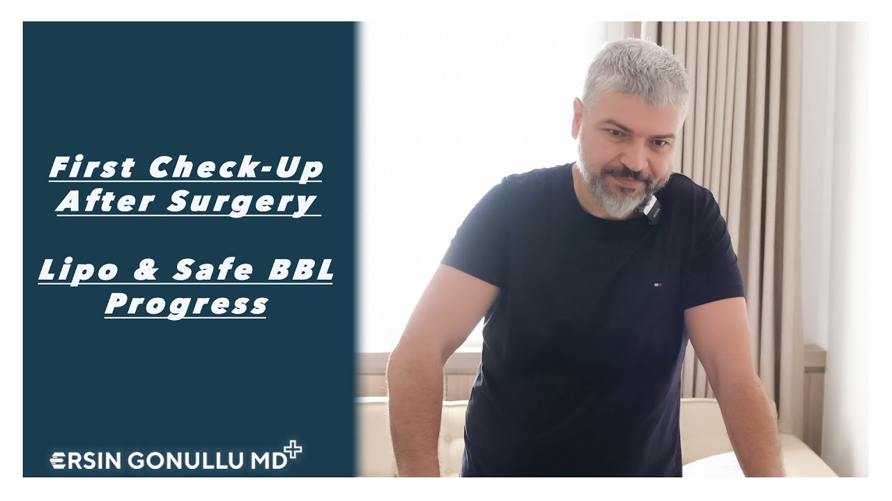 First Check-Up After Surgery | Lipo & Safe BBL Progress 