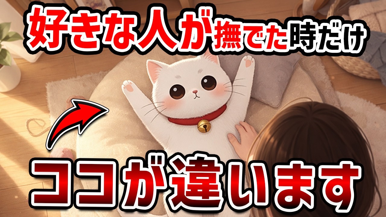 撫でる手に「大好き」のお返し。猫が心を許した人にする特別な行動7選【最高の愛情表現】猫雑学