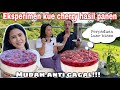 EKSPERIMEN KUE CHERRY HASIL PANEN || DESSERT TERMUDAH TERENAK SEPANJANG MASA