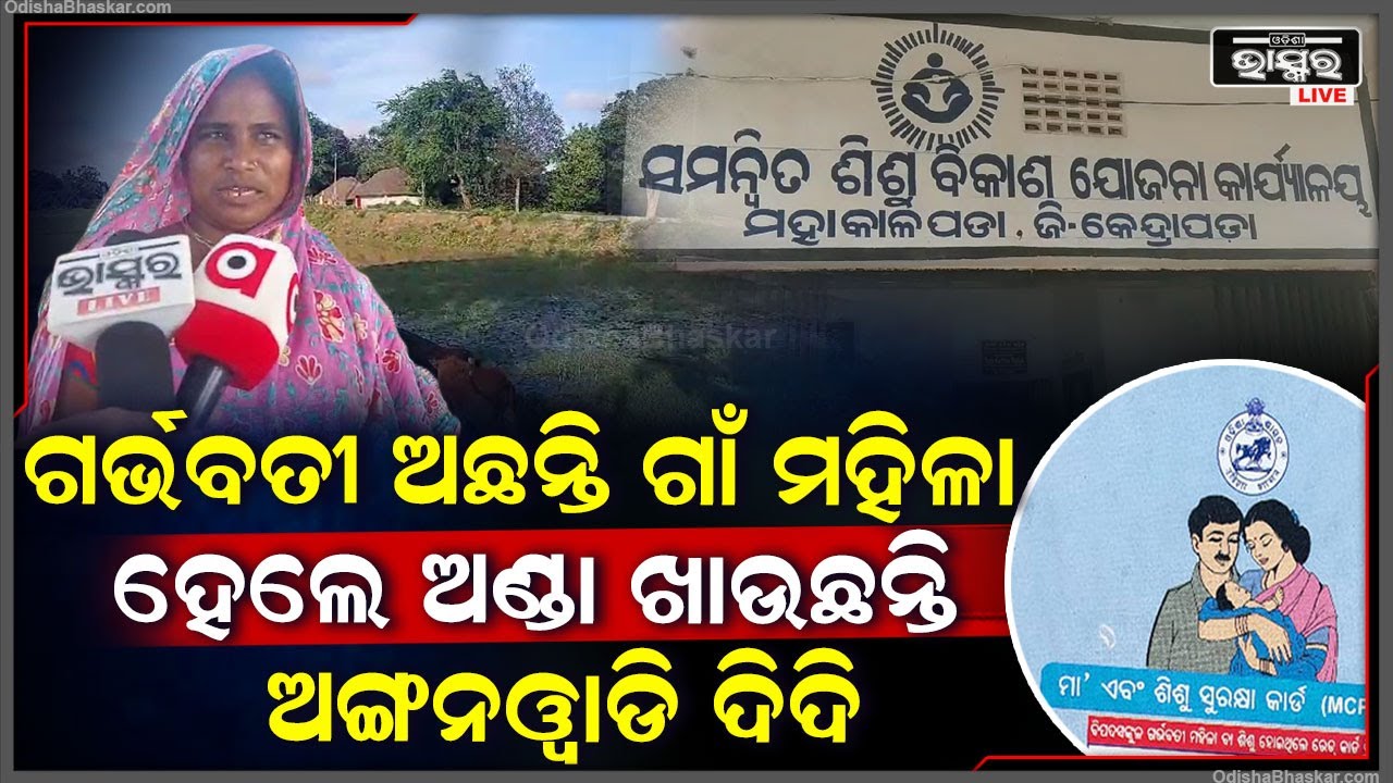 ଗର୍ଭବତୀ ଅଛନ୍ତି ଗାଁର ମହିଳା ହେଲେ ୮ ମାସ ହେଲା ଅଣ୍ଡା ଖାଇ ଦେଉଛନ୍ତି ଅଙ୍ଗନୱାଡି ଦିଦି I ଆଉ ମାଗିଲା ବେଳକୁ...