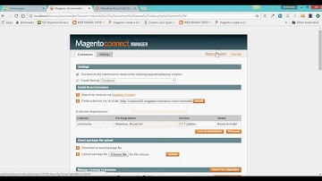 Install extension magento admin