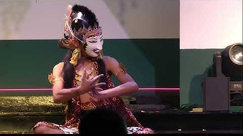 Tari topeng in  Yogyakarta , mask dance in Indonesia  Upscale to 4k with Hitpaw video enhancer