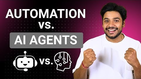 AI Agents Simply Explained in Hindi | Difference Between Automation & AI Agents