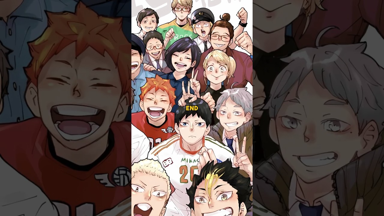 WHAT HAPPENED TO EVERYONE AT THE END OF HAIKYUU #anime #haikyuu #hinata #kageyama