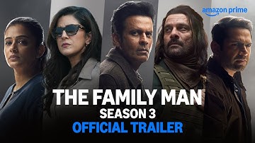 The Family Man S3 - Official Trailer | Raj & DK | Manoj Bajpayee, Jaideep Ahlawat | Prime Video IN