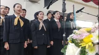 Gaudeamus, Indonesia Raya, Hening cipta, Mars STIKes Mitra Husada