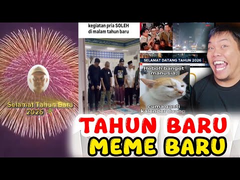 THE BEGINNING OF THE YEAR IS WELCOMED WITH A BAHLIL FIREWORKS MEME WKWKWK - Funny Meme React