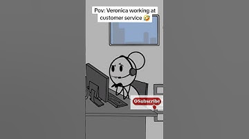 veronica working at customer service #shorts #memesvideo