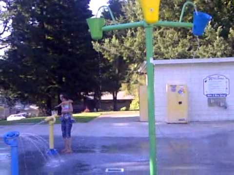 little girl disappears when wet at park-#1