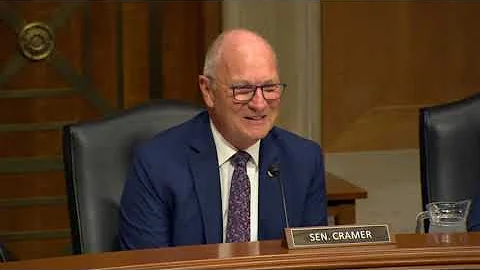 Sen. Cramer Delivers Opening Remarks at EPW Transportation & Infrastructure Subcommittee Hearing