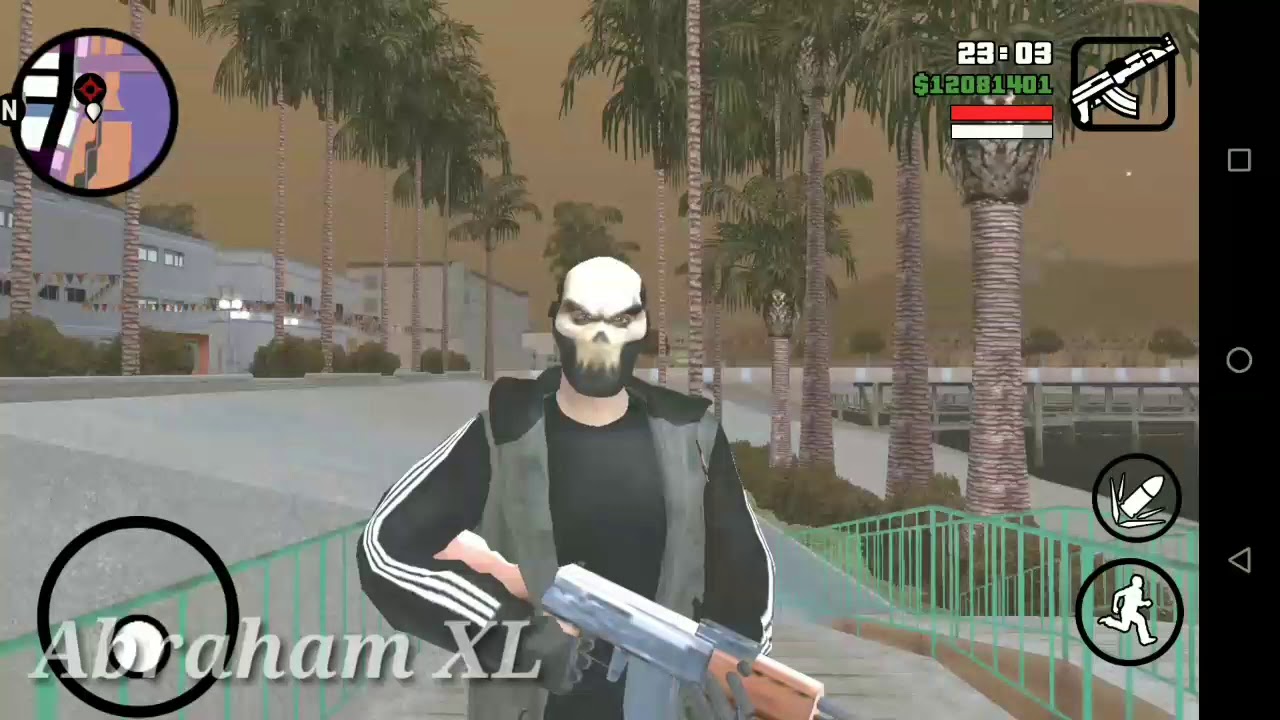 COMO RECLUTAR PEATONES INMORTALES EN GTA SAN ANDREAS Abraham XL YouTube