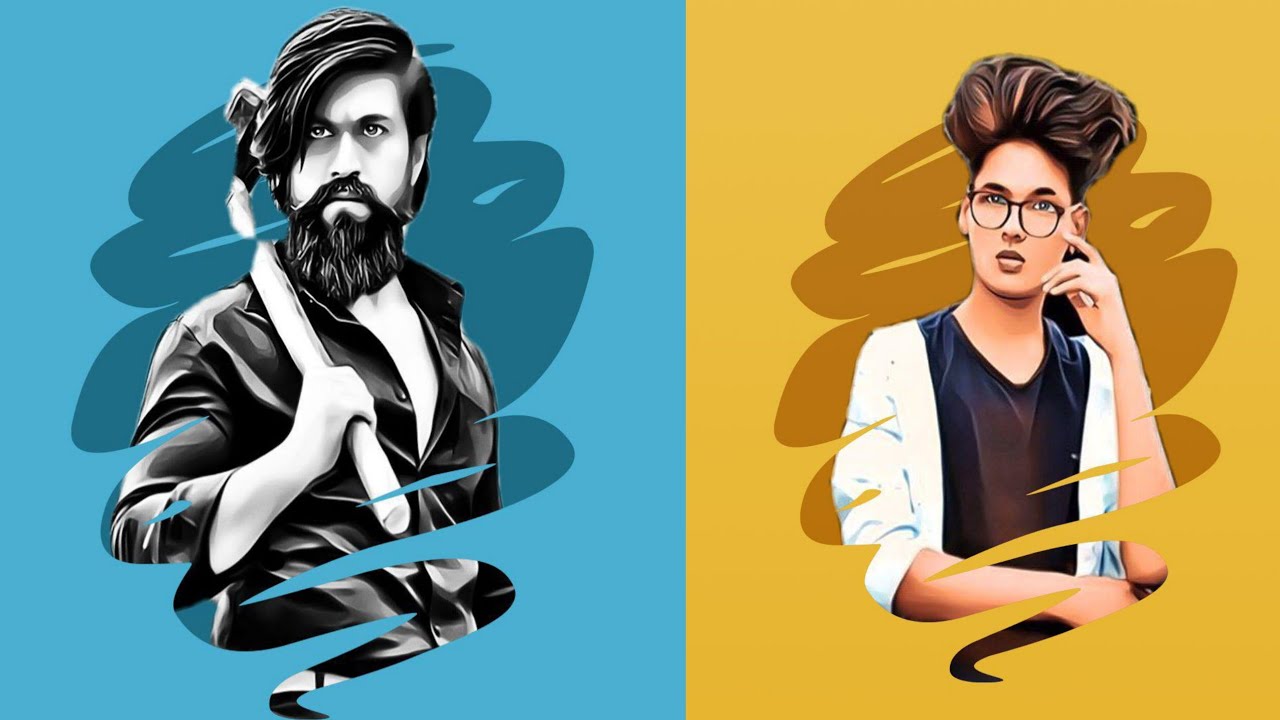 Viral photo editing tutorial on Facebook in Photolab app YouTube