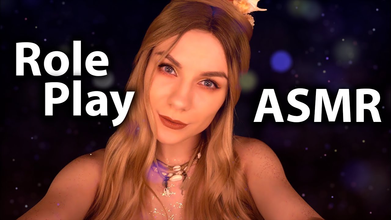 АСМР 🐟 В Пещере с Русалкой 🧜‍♀️Шепот, Песня Сирены, Ролевая игра - ASMR  Mermaid Song