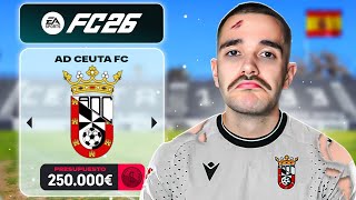 ¡Reconstruyo Al Equipo Más Humilde De España!