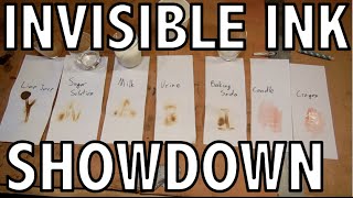 Testing 11 Different Invisible Inks by Jack's Garage 65,690 views 7 years ago 8 minutes, 15 seconds