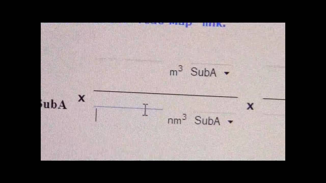Chem21 Dimensional Analysis Map (2 of 2) - YouTube