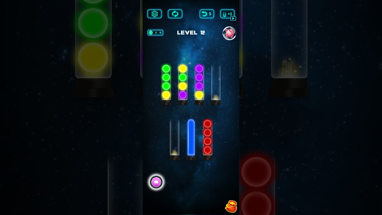 Light Sort Puzzle Level 12 | Light Sort Puzzle 12