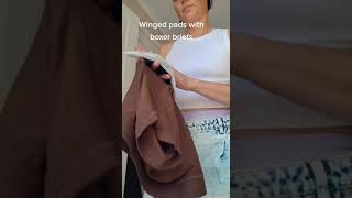 Winged pads with boxer briefs! screenshot 5