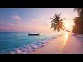 Peaceful Beach Sunset Bossa Nova 🌅🌴 | Relaxing Jazz to Unwind & Focus