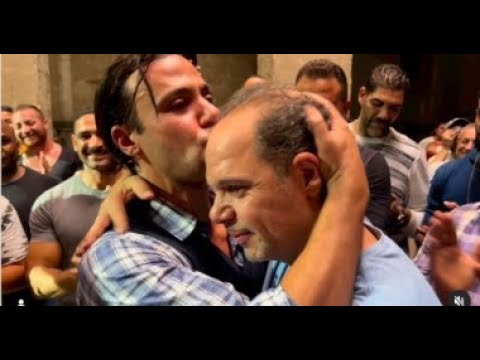 دموع اولاد الزعيم رامى أمام ومحمد امام ..بعد تصوير ابو نسب