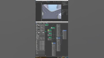 How to use vray distance texture to Create a street line in 3ds Max #3dsmax #exteriorrender #vray