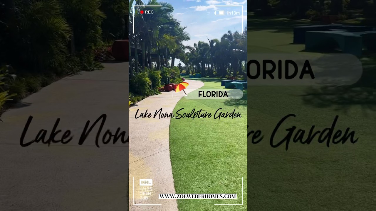 Lake Nona Sculpture Garden Tour w/ Realtor® Zoe Weber 
