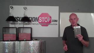 Radiant Barrier versus Fiberglass Insulation Hot Box Test