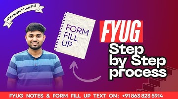 FYUG FORM FILL-UP | FYUG EXAM ENROLLMENT | PAYMENT METHOD | ASSAM UNIVERSITY 