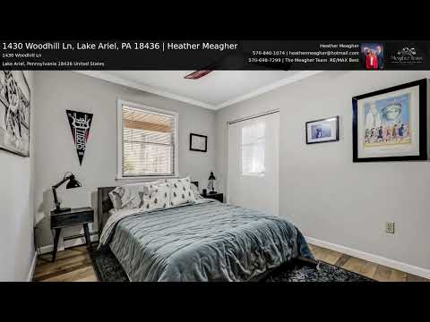 1430 Woodhill Ln, Lake Ariel, PA home video tour