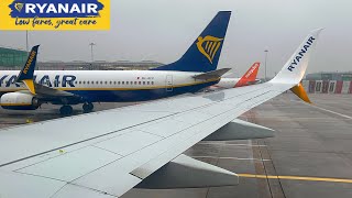 Ryanair Uk Sunrise - Cloudy Approach & Landing At London Stansted Boeing 737-8As Ssw G-Rukd