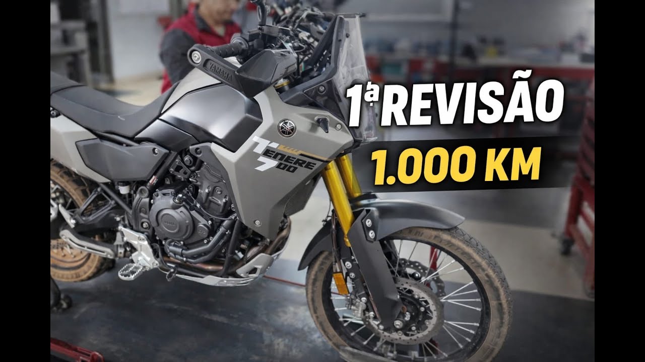 Primeira Revisão dos 1000 km da Ténéré 700 | 