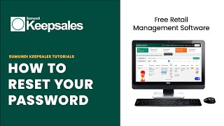 Sumundi Keepsales Tutorials - P103: How To Reset Your Password