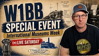 W1BB Returns to the Air! Historic Ham Radio Special Event at Charles River Museum - Vertical View