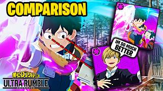 (Facecam) Why Save Your Tickets For RISING DEKU If MONOMA Uses His Quirks Better? FULL COMPARISON