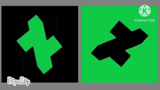 2 Black & Green Deviantart icon spinning
