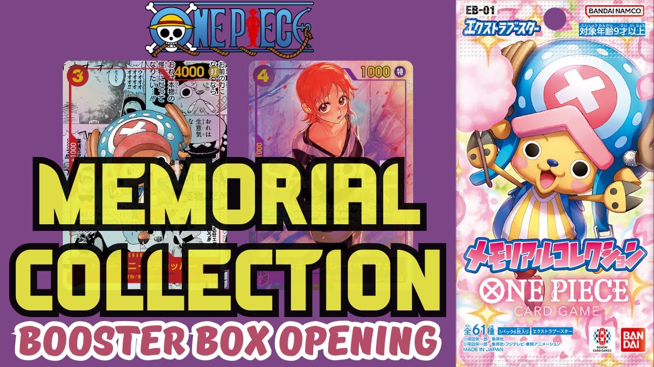 ONE PIECE EB-01 MEMORIAL COLLECTION BOOSTER BOX OPENING  ‍☠️ | CRAZY HIT! 🔥 | 024