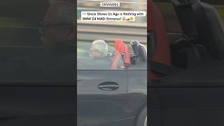 Famous Indian Uncle Shows Us Age is Nothing with BMW Z4 M40i Entrance! #Shorts#India#car#bmw