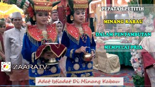 Download Lagu Pepatah Petitih Di Minang Kabau Dalam Penyambutan Calon Mempelai Pria MP3